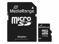 MEDIARANGE Flash-Speicherkarte (microSDHC/SD-Adapter inbegriffen)