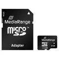 MediaRange Speicherkarte microSDHC 8GB