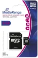 MediaRange MR957  Micro SDHC Speicherkarte 8GB Klasse 10 mit SD-Karten Adapter