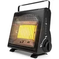 Evocamp Camping Gasheizung 1,7 kW Tragbar mit Piezozündung für 227-g-Gaskartuschen MSF-1a