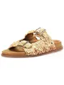 INUOVO Pantoletten Leder/Textil Pantolette