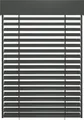 Schellenberg Raffstore Express, anthrazit 180 x 260 cm, Blende 30 cm