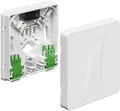 Kaiser Glasfaser-Teilnehmeranschluss GfTA AP 4xF, teilbestückt (4252004)