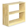 IDIMEX Standregal mit 3 Böden, Natur - Bücherregal aus Kiefer Massivholz für Kinderzimmer oder Büro
