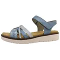 Remonte Sandale Sandalette blau 37 EU