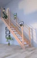 Starwood Raumspartreppe Holztreppe Mykonos Gerade-Buche-Holz-Holz Design