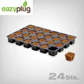 Eazy Plug 24er Anzuchtmatte - Torfmatte Anzuchtmatte Stecklingsmatte Keimung