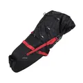 Satteltasche Zefal Z Adventure R17 für 17 Liter Schwarz-Rot wasserdicht Klettve