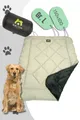 MAELSON Tierbett Cosy Roll Hundedecke - Farbe: Schwarz, Beige