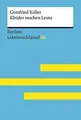 Kleider machen Leute von Gottfried Keller: Lektüreschlüs... | Buch | Zustand gut