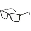 David Beckham DB 1134 Herren-Brille inkl. Gläser Vollrand Eckig Acetat-Gestell 55mm/18mm/150mm, schwarz