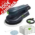 Festool Exzenterschleifer ETS EC 150/5 EQ-Plus, 150mm Ø, 400 W, mit Koffer, 100€ Cashback