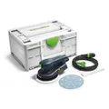 Festool Exzenterschleifer ETS EC 150/5 EQ-Plus (mit Schleifteller Ø 150 mm MULTI-JETSTREAM 2 (weich W-HT), Inbusschlüssel, im Systainer