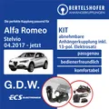 Für ALFA ROMEO Stelvio Typ 949 04.2017-jetzt AHK abn +13pol spez E-Satz TOP