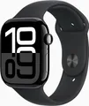 Apple Watch Series 10 (schwarz (glänzend), Aluminium, 46