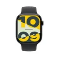 Apple Watch Series 10 46mm Aluminium diamantschwarz Sport Band schwarz S/M **