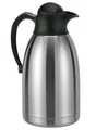 Edelstahl Thermoskanne auslaufsicher - 2 L - Kaffee Tee heiß kalt Isolier Kanne