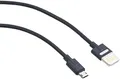 Callstel Ladekabel Kompatibel mit Samsung S7: Lade- & Datenkabel USB auf Micro-USB, zweiseitige Stecker, 100 cm (Kompatibel mit Samsung S7 Ladekabel Typ, Micro, Handy)