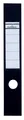 Rückenschilder ORDOFIX®, lang/breit, 60 x 390 mm, schwarz