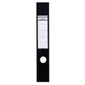 Durable Ordofix Self-Adhesive Spine Labels for Lever Arch File - Black, Pack of 