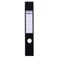 DURABLE Ordneretiketten ORDOFIX® schwarz für 7,0 cm Rückenbreite, 10 St.