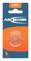 ANSMANN Alkaline Batterie LR41 (1,5V) AG3, LR736 für Taschenrechner, Klingel usw