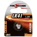 Ansmann Knopfzelle 1 Alkaline Typ LR41 Batterie