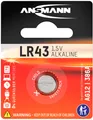 ANSMANN Alkaline Knopfzelle 'LR41', 1,5 Volt (AG3)