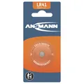 10x Ansmann LR41 / AG3   1,5V  Alkaline   Knopfzelle im Blister