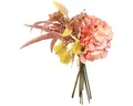 Kunstblumenstrauß Kunstblumenstrauß Hortensie Rose Eukalyptus Deko Strauß L33cm, Viana