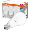 OSRAM LED BASE CLASSIC A in A-Form, LED-Lampe, Matt, 8 W, 806 lm, 4000 K, CRI 80