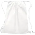 Rayher Hobby 38693102 Freizeit-/Sport-/Turnbeutel, mit Kordelzug, 38 x 42 cm, weiß, Tasche, Rucksack