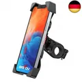 Grefay Fahrrad Handyhalterung Scooter Universal Handyhalter Motorrad Lenker Mit