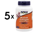 5 x NOW Foods BioCell Collagen Hydrolyzed Type II - 120 vcaps (477,25 EUR/kg)