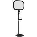 Homcom Tischlampe, Schwarz, Metall, 23x65x23 cm, Lampen & Leuchten, Innenbeleuchtung, Tischlampen, Tischlampen