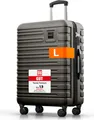 Travely Polycarbonat Koffer Groß 67cm L - 60L Innenvolumen - sehr robuster Hartschalen Koffer mit sanften Rollen & TSA Schloss, Reisekoffer, Koffer & Trolleys, Reisekoffer mit Rollen