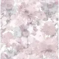 Xora Vliestapete, Pink, Kunststoff, Papier, Blume, 52x1000 cm, Made in Europe, Tapeten & Wandverkleidungen, Vliestapeten