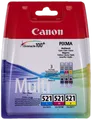 CANON CLI-521 2934B010 MULTIPACK 3 FARBE PIXMA iP4700/MP540/MX870