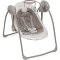 Chicco Babyschaukel Swing & Play mit 5 Schaukelgeschwindigkeiten und Spielleiste für Neugeborene