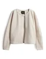 someday Damen Sweatshirt | UBEA Regular Sweatjacke in O-Silhouette Mellow mélange, 40