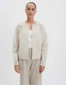 someday Sweater UBEA Regular in O-Silhouette Sweatjacke in O-Silhouette mit dezenter Struktur