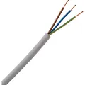 Kopp Feuchtraumleitung Mantelleitung NYM-J 3G x 1,5 mm² 3-adrig 5 m grau