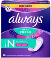 56 always Slipeinlage Daily Fresh Normal mit Frischeduft