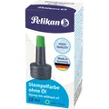 Pelikan Stempelfarbe Nachfülltinte 4K für Stempelkissen 28ml grün 351239