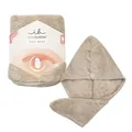 invisibobble SET Cozywrap (1 Stück) – Mikrofaser Handtuch für Haare – Schnell trocknendes Haartuch für Locken – Sanftes Turban Handtuch für Kinder & Erwachsene – Ideal für Zuhause, ohne Hitzeschäden