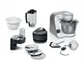 BOSCH MUM5XW34 Serie 4, MUM 5 Küchenmaschine Weiß/Champagne (Rührschüsselkapazität: 3,9 l, 1000 Watt)