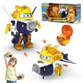 Super Wings EU760965 - Transforming Paul & Animal Power Ball, ca. 12,7 cm große verwandelbare Spiel-Figur mit 1 Superball und Zubehör, für Kinder ab 3 Jahren