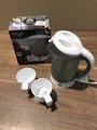 Adler AD 1268 600W Reisewasserkocher - Grau/Weiß, 0,6 Liter, Neu (S)