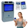 Tens Gerät Schmerztherapie Reizstromgerät digital Massage Rücken Schulter Muskel