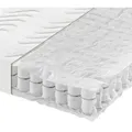 Sleeptex Taschenfederkernmatratze, Weiß, Textil, H2, Füllung: Polyester, 140x200 cm, Made in Germany, Oeko-Tex® Standard 100, optimale Belüftung, Tragegriffe, atmungsaktiv, schadstoffgeprüft, alternative Größen erhältlich, wendbar, Ober- und Unterseite versteppt, Bezug abnehmbar/waschbar, Härtegradauswahl, Schlafzimmer, Matratzen Shop, Matratzen, Taschenfederkernmatratzen